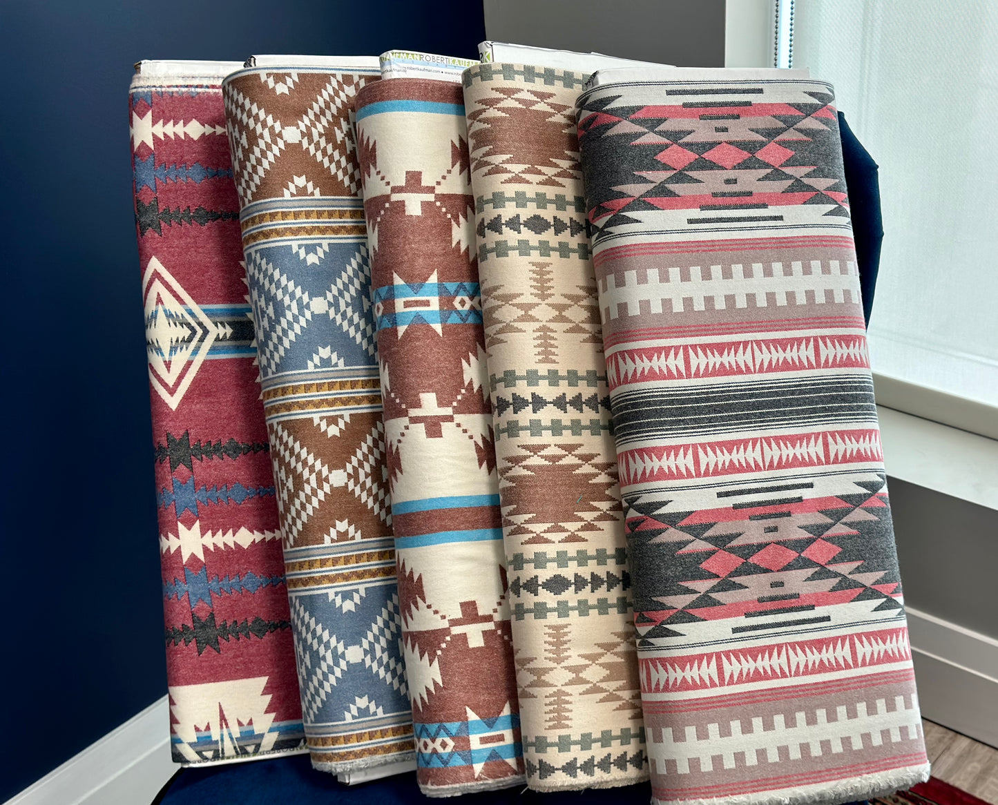 Flannel - Robert Kaufman Taos Flannel - Blue