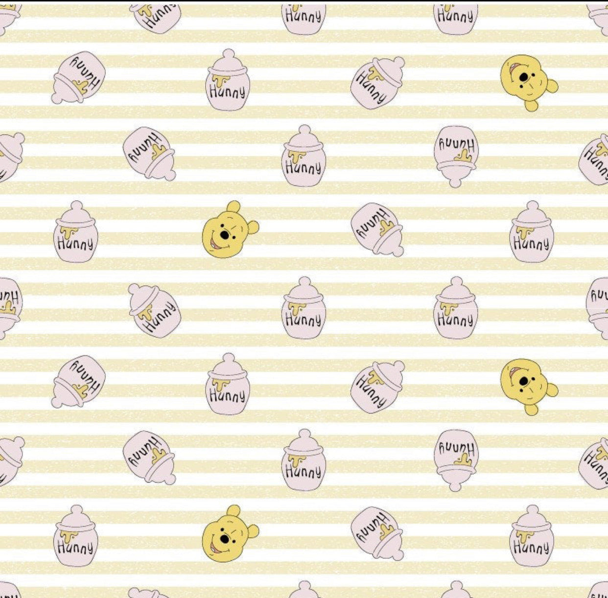 Springs Creative - Winnie the Pooh - Winnie the Pooh and Hunny - Stripes