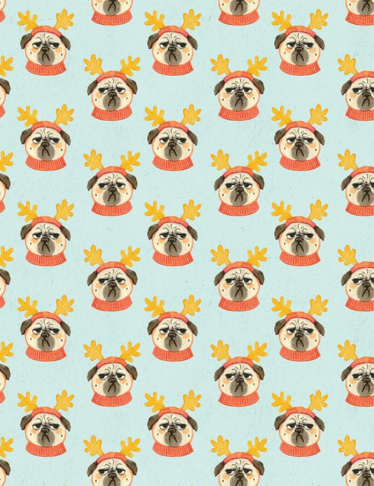 Dear Stella  - Bah Humbug - Pug Life