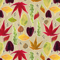 Last half yard - Dear Stella -  Falling For You  -  Marzipan - Fall Leaves - Digital