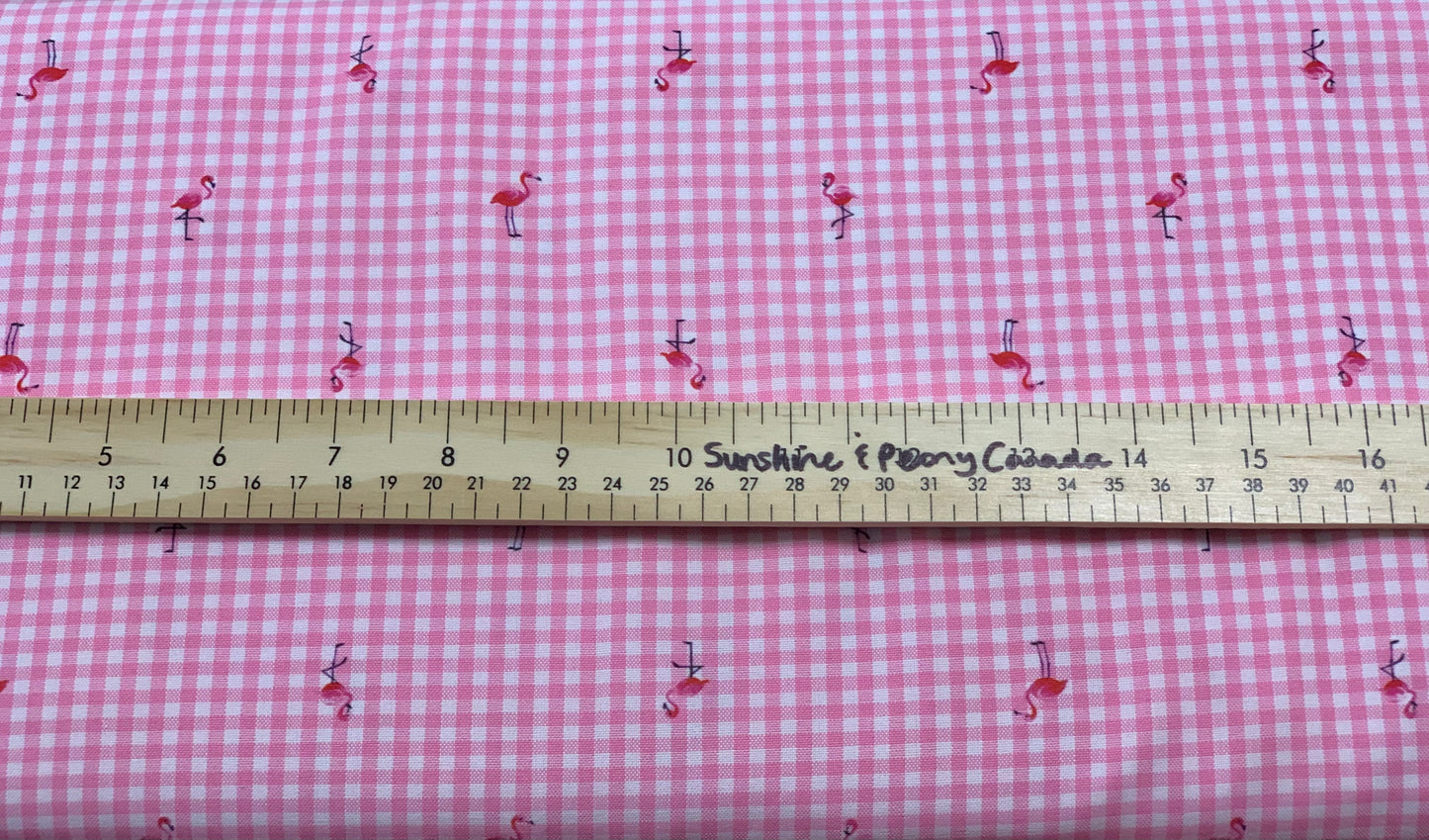 Last cut - Full Metre - Carolina Shore Prints - Candy Pink - by Robert Kaufman