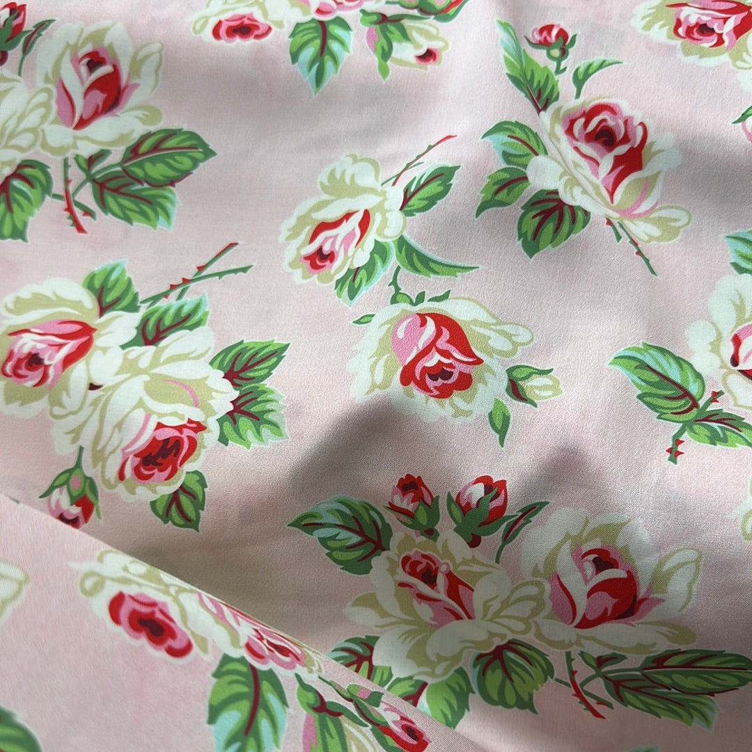 Rayon - FIGO Fabrics - True Kisses - Blush