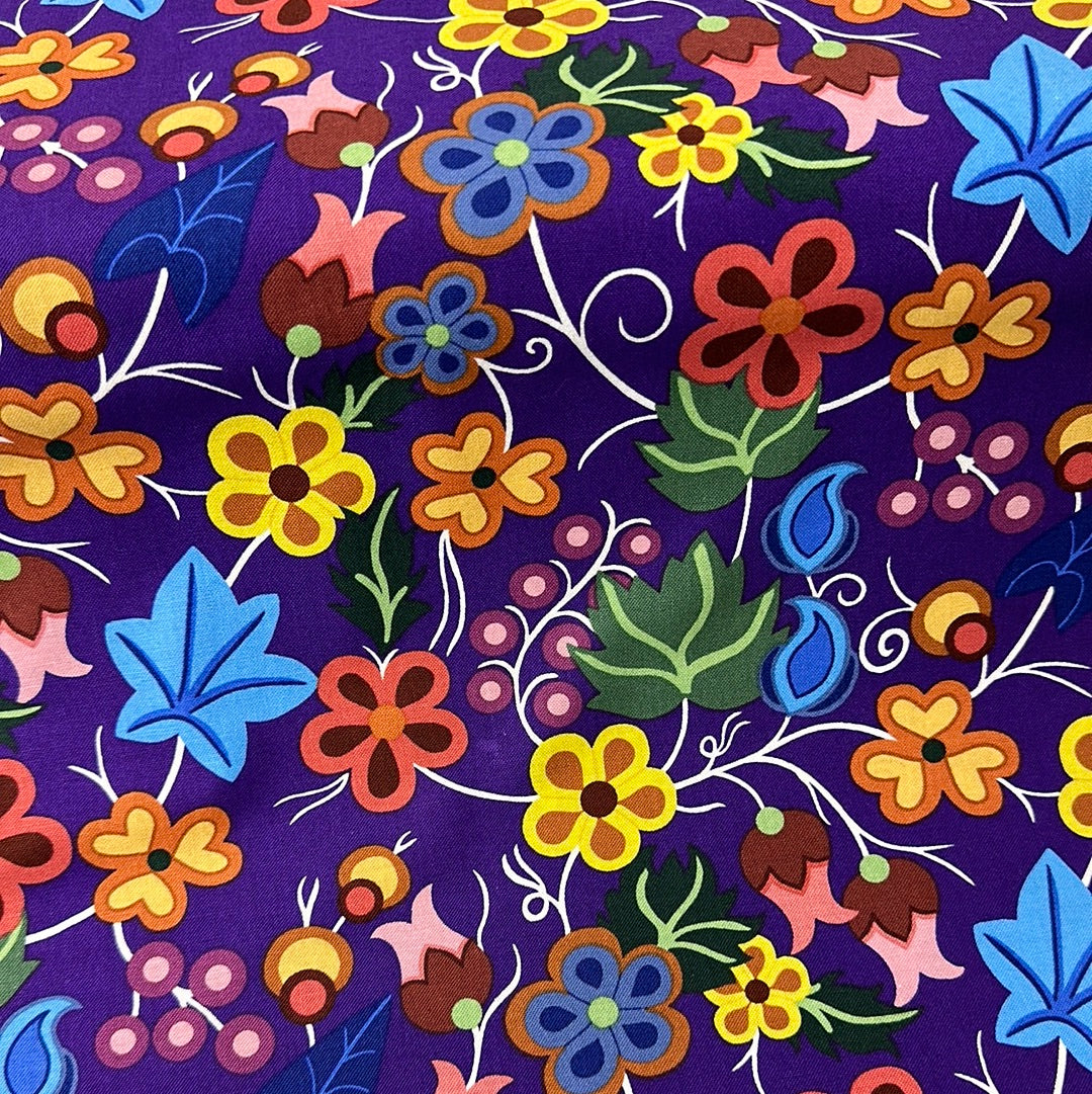 Shannon Gustafson - SG Floral 1 - Purple