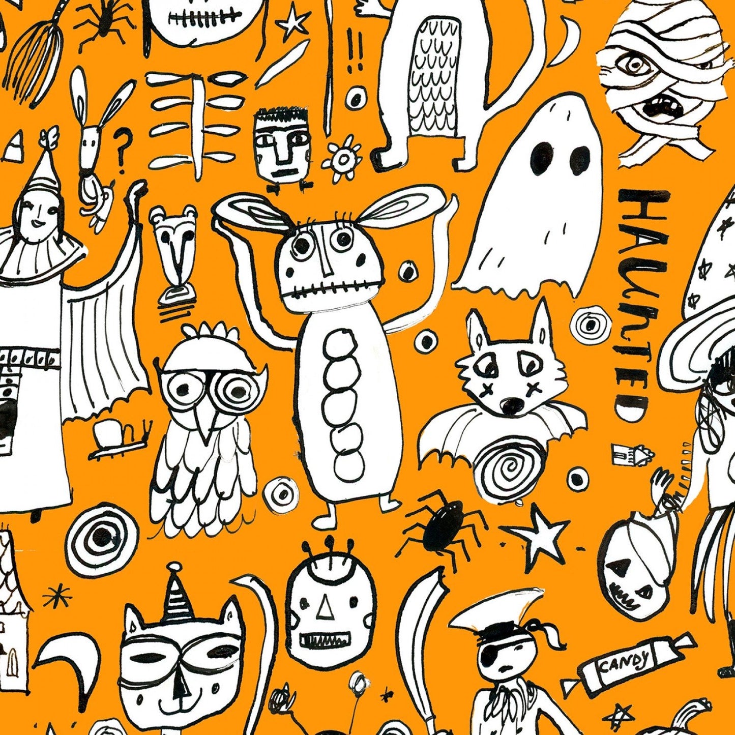 Cher Stella - Creep it Real - Orange