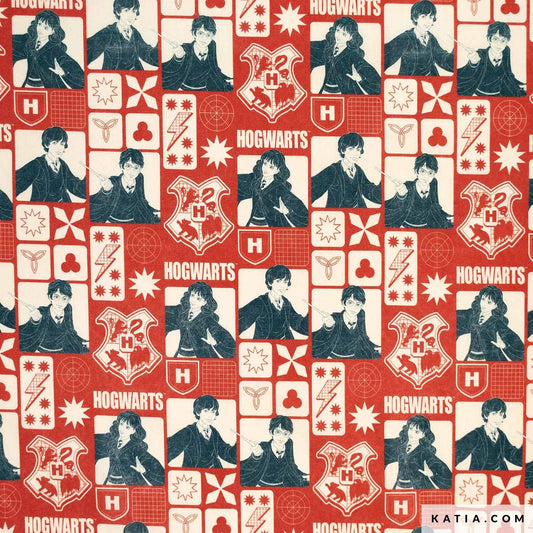 Katia Fabrics - Poplin - Licensed - Harry Potter