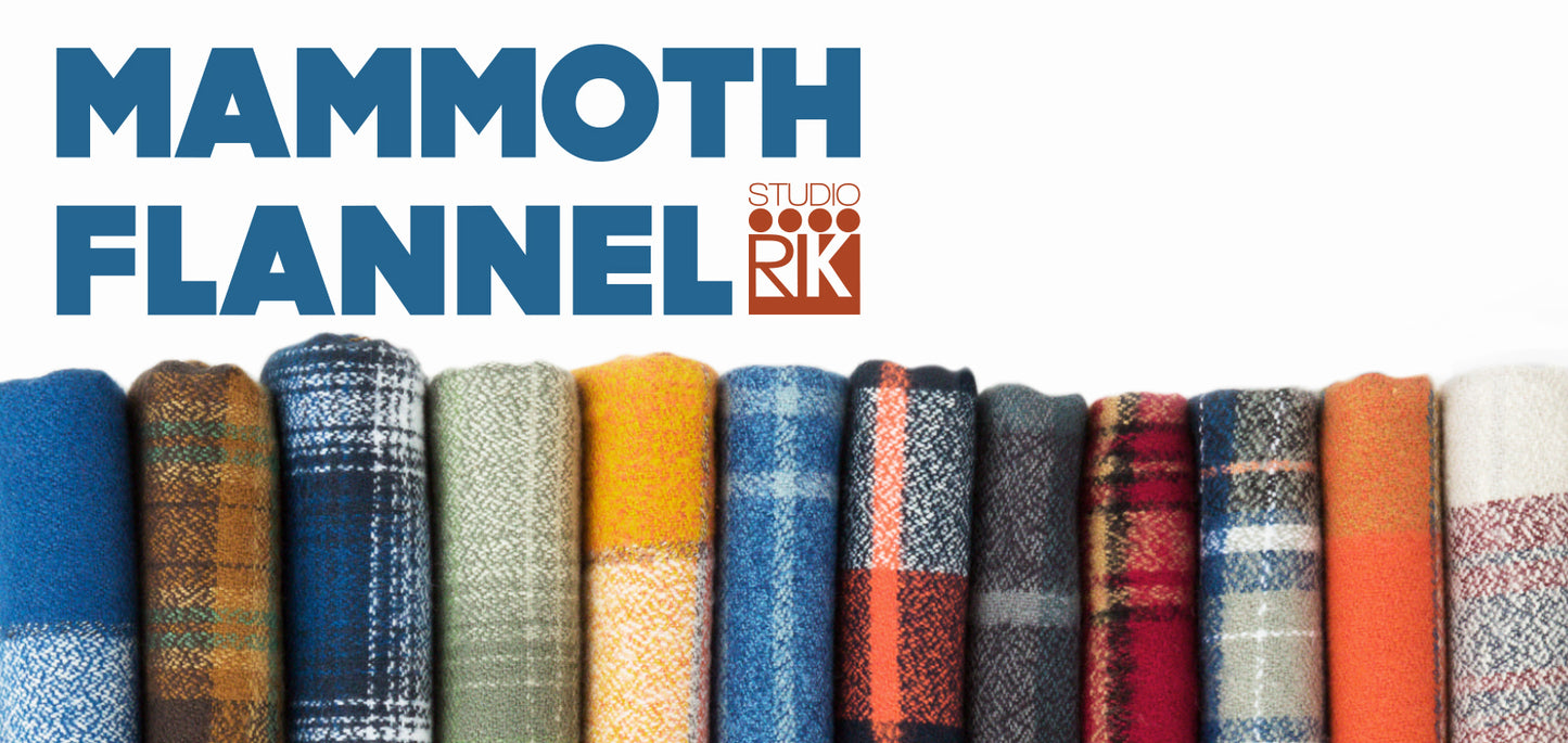 Flannel - Mammoth Flannel - Oregano - by Robert Kaufman