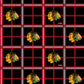 Flannel - NHL Hockey Teams - NHL Chicago Blackhawks - Flannel - Per Half Metre