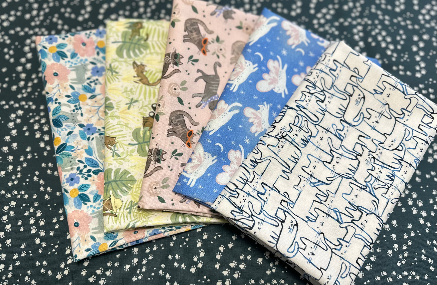 Fun Cats Themed -  Fat Quarter Bundle