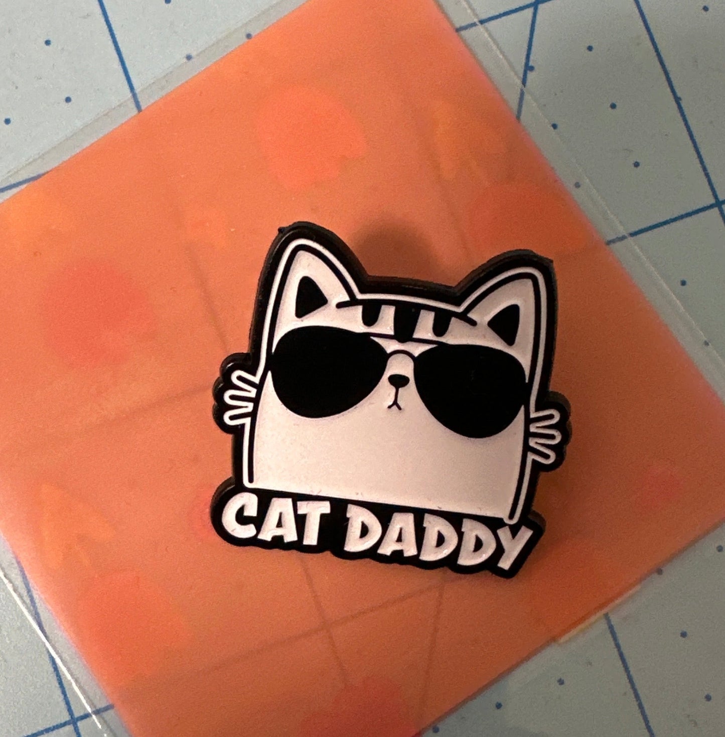 Enamel Pin  - Cat Daddy