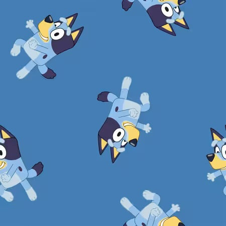 Bluey - Fleece  - priced per full metre