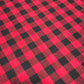 Premium Flannel - Mammoth Flannel - Robert Kaufman - Red  - Priced per half metre