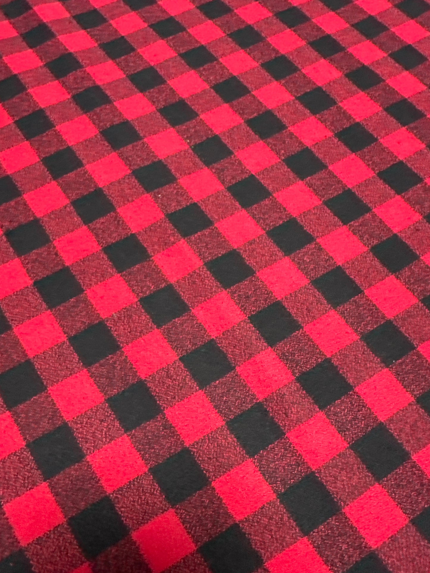 Premium Flannel - Mammoth Flannel - Robert Kaufman - Red  - Priced per half metre