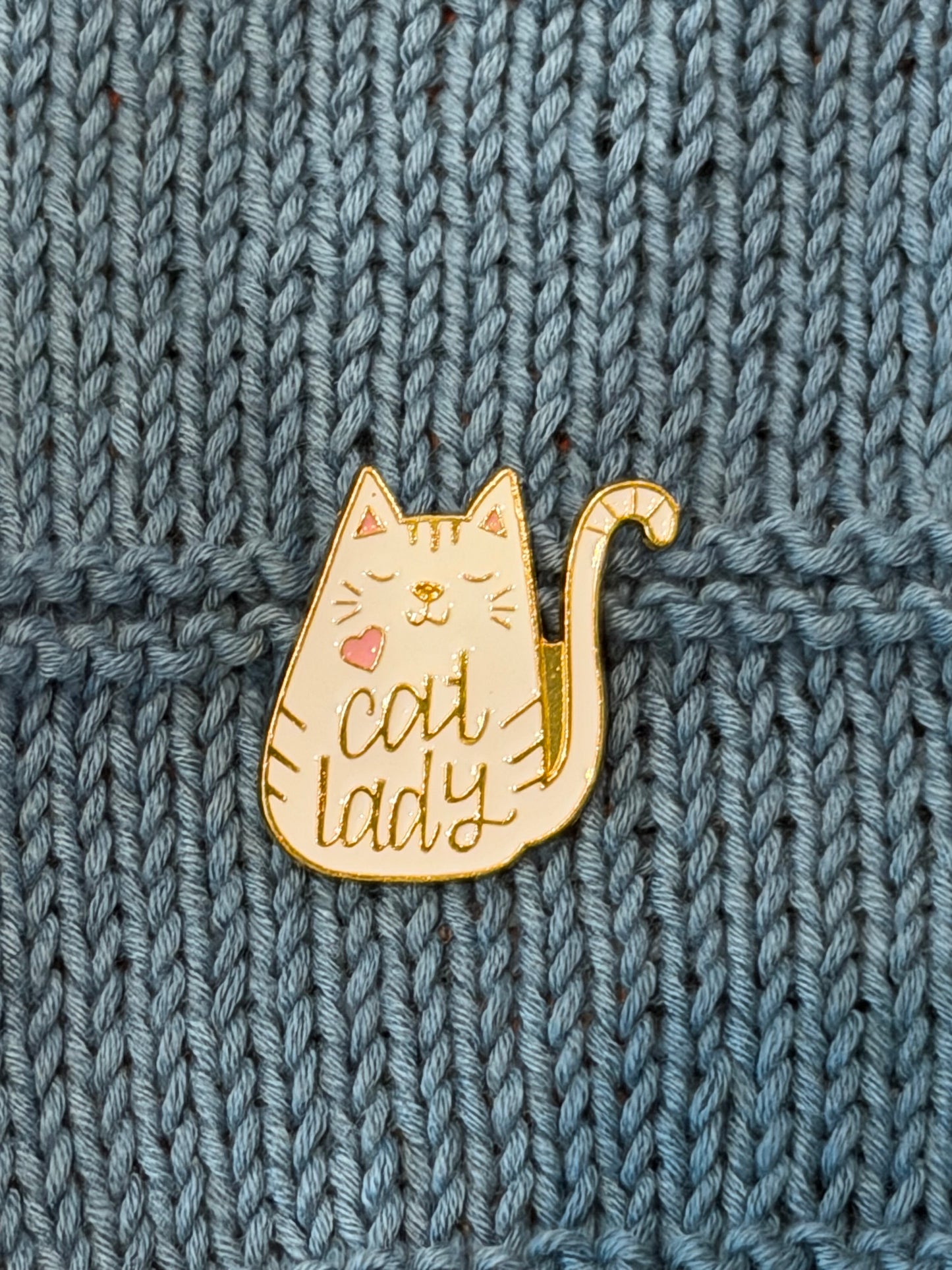 Enamel Pin  - Cat Lady