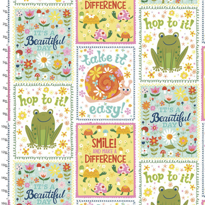 3 Wishes Fabric - Susie Sunshine Collection - Sunshine Patch