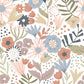 3 Wishes Fabric - Sweet Savanna - Prairie Floral - White