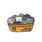 Enamel Pin  - Cute Cat in a yarn basket