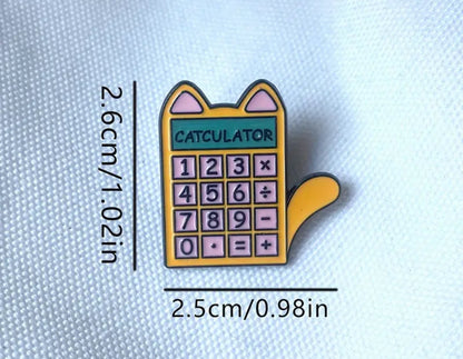 Enamel Pin  - Catculator