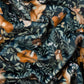 Minky - Dear Stella - Forest Storeis - Iron - 100% Polyester - approx. 60" wide - Sold by the full metre
