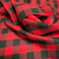 Premium Flannel - Mammoth Flannel - Robert Kaufman - Red  - Priced per half metre