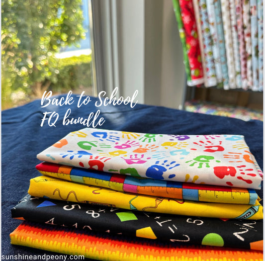 Back to School  - Fat Quarter Bundle