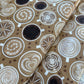 Coffee Art Allover - Latte by Wilmington Prints part of the Coffee Life Collection by Jennifer Pugh -  Priced per half metre