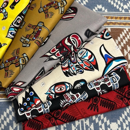 Indigenous Inspired Fabric Stash Box - Includes 10 Half Yard Cuts