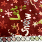 Flannel - Henry Glass - Holiday Snowmen - Let it Snow - Red
