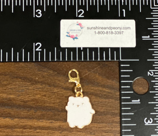 Stich Marker - Charm - Cute White Bear