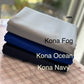 Kona - Navy Solid - Half Metre