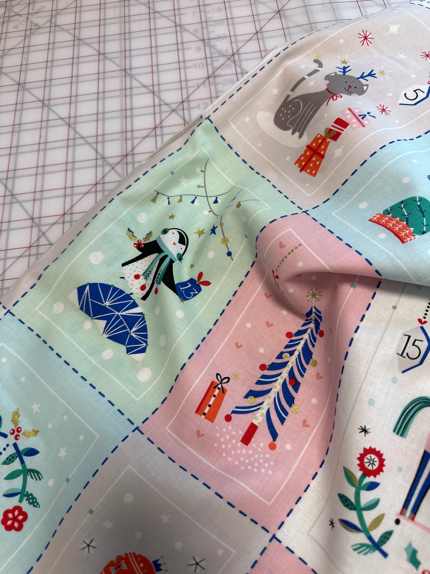 Dashwood Studio - Calendrier de l'Avent Merry & Bright Drawstring Bag