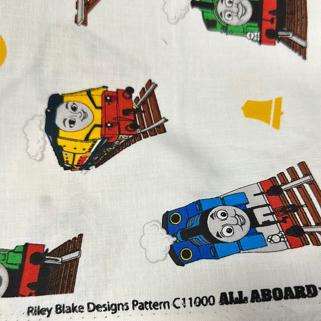 Riley Blake - All Aboard with Thomas & Friends Main  - White