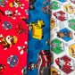 Paw Patrol by David Textiles - Paw Patrol Rescue Car - Blue - Priced per half metre