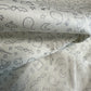 Last cut from bolt - approx. full yard 36” x width of fabric - Riley Blake - Spooky Hollow - Icons - Eggshell  - Silver Sparkle