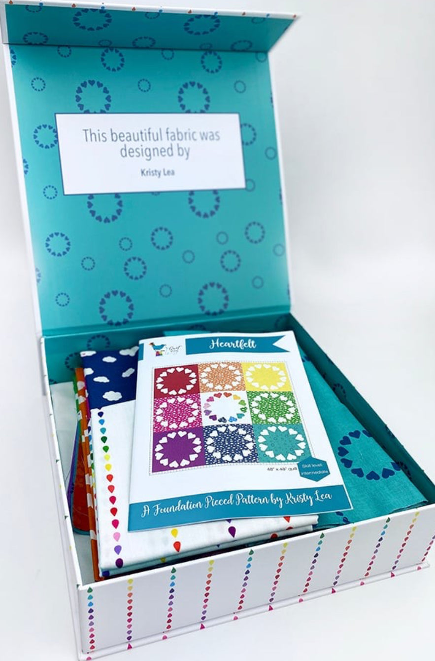 Dream Heartfelt Quilt Kit - Riley Blake