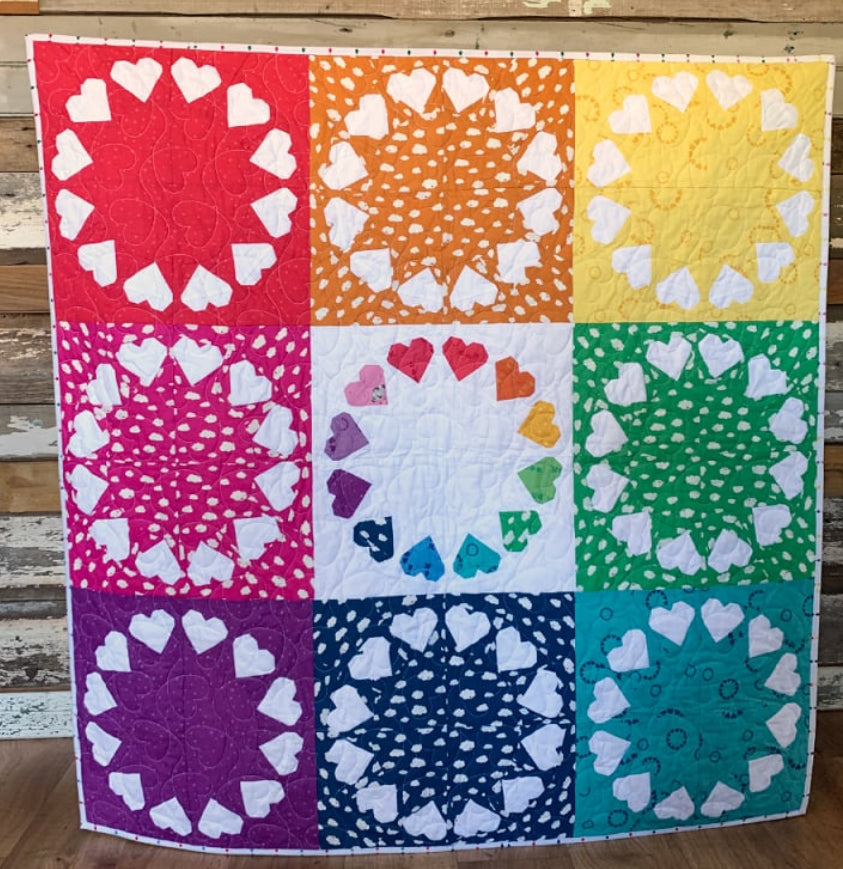 Dream Heartfelt Quilt Kit - Riley Blake