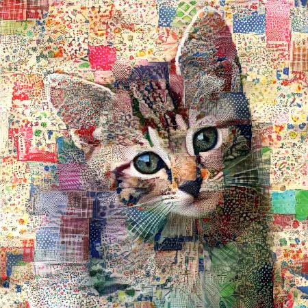 Quilted Tabby Kitten 500pc Puzzle