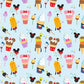 Disney - Ice Cream Toss - by Springs Creative -  Priced per half metre