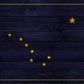 Panel - Alaska Flag  Panel by Timeless Treasures