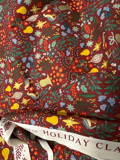 Rifle Paper Co.- Strawberry Fields - Noir