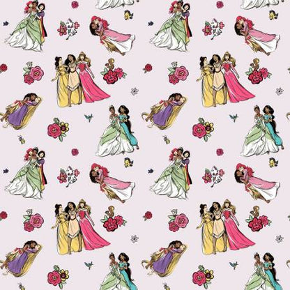Last cuts from bolt - Springs Creative- Disney  - Floral and Friends - Princess - Pink