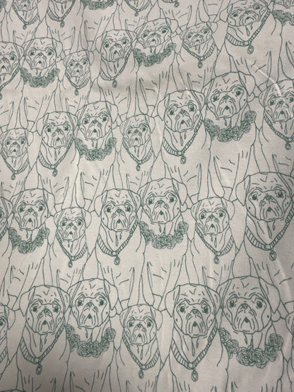 Knit - Art Gallery Fabric Joie de Vivre - Pugs