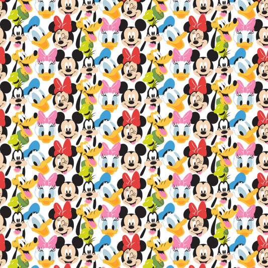 Flannel - Disney - Mickey Mouse - Here Comes the Fun - Bright