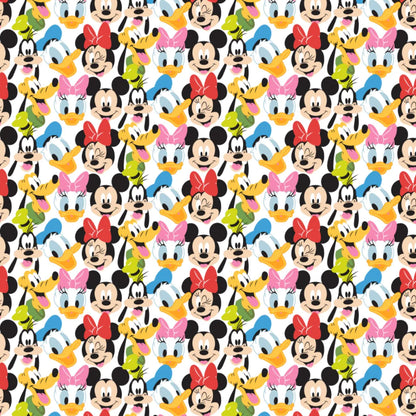 Flannel - Disney - Mickey Mouse - Here Comes the Fun - Bright