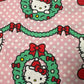 Hello Kitty by San Rio brought to us by Springs Creative - Holiday Wreaths - Pink