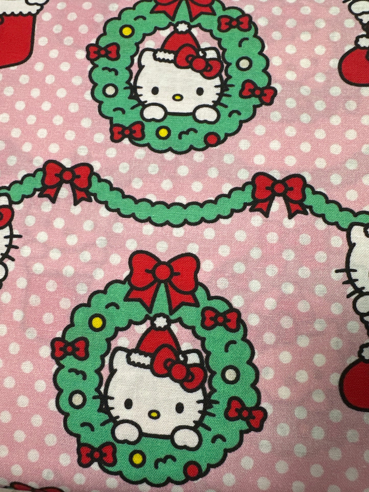 Hello Kitty by San Rio brought to us by Springs Creative - Holiday Wreaths - Pink