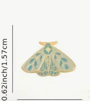 Enamel Pin  - Beautiful  Moth