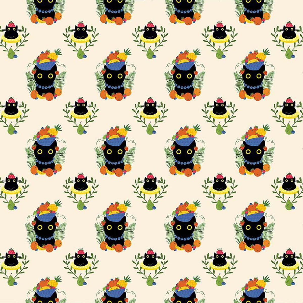Dear Stella - Carmen Purranda - Vanilla -  by Leezaworks Collection - Priced per half metre