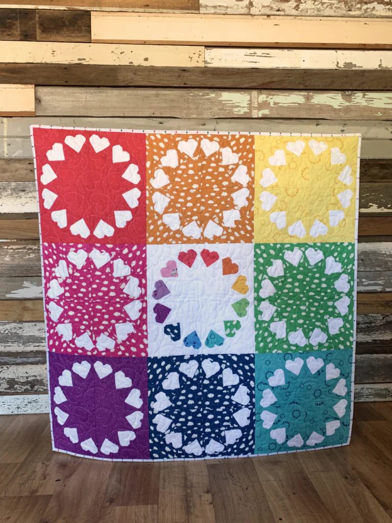 Dream Heartfelt Quilt Kit - Riley Blake