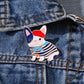 Enamel Pin - Cute French bulldog