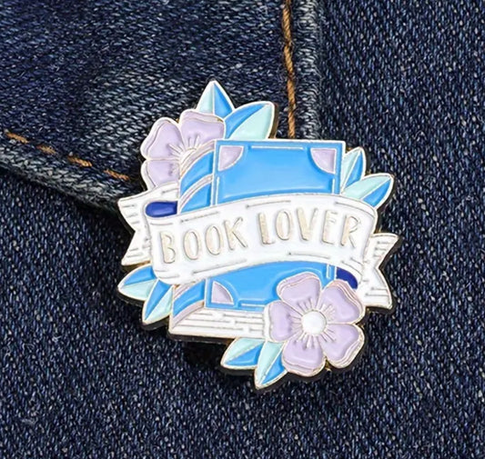 Enamel Pin  - Book Lover